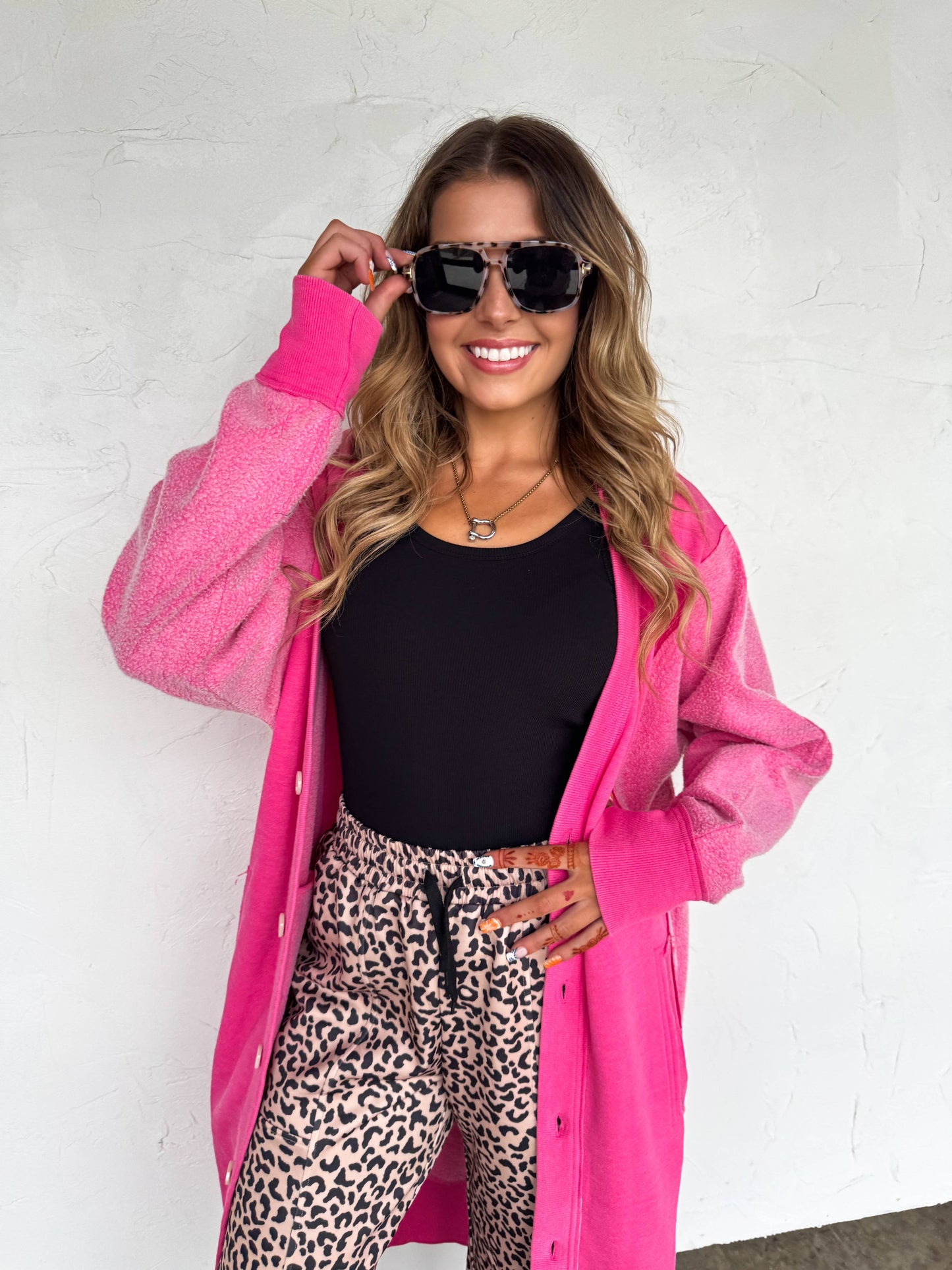 BLAKELEY - COCO CHEETAH JOGGER PANTS BLAKELEY
