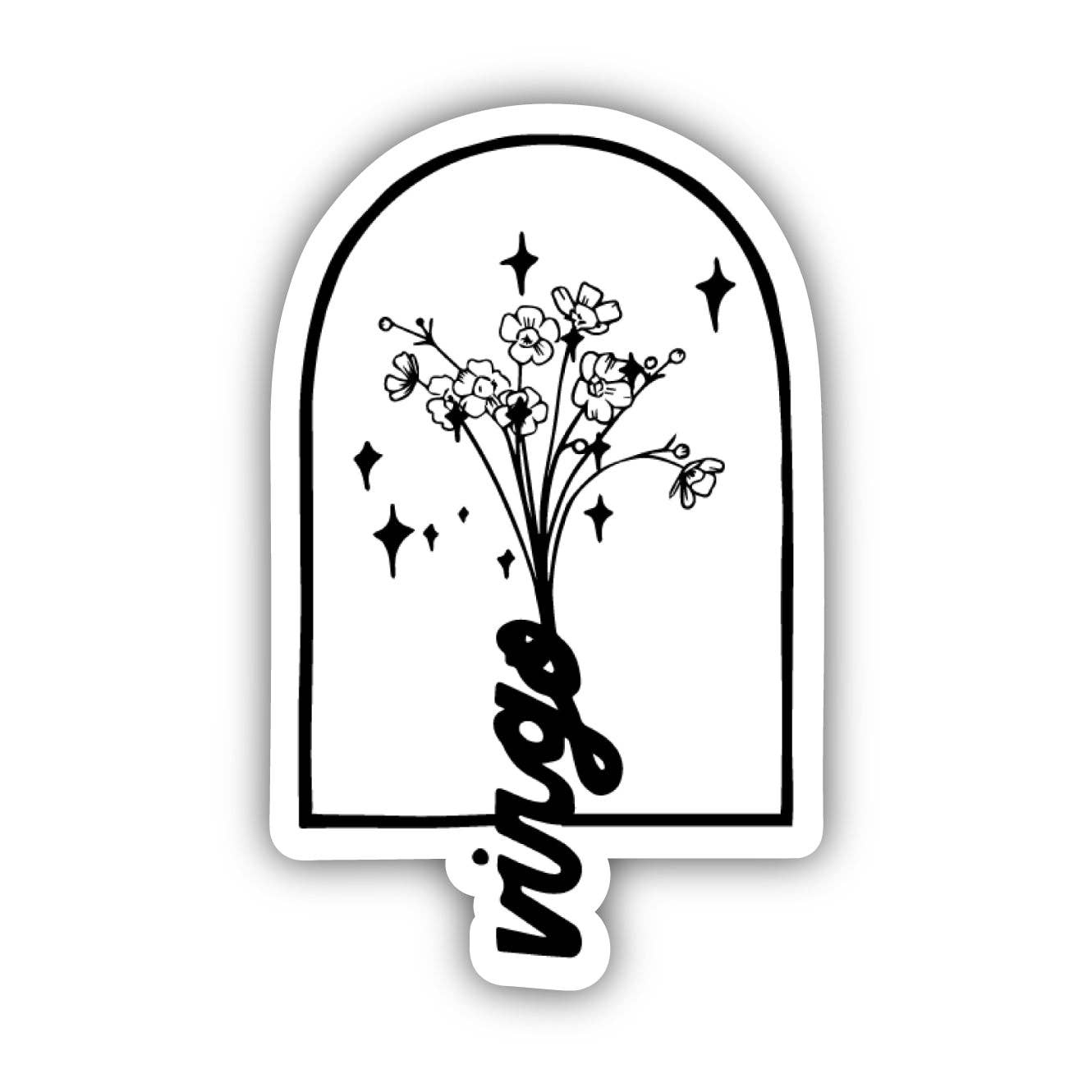 Virgo Buttercup Zodiac Sticker Core Big Moods