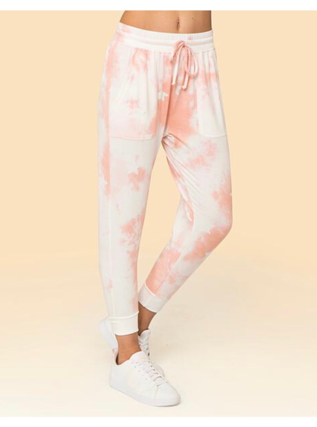 Roseate French Terry Tie Dye Star Joggers