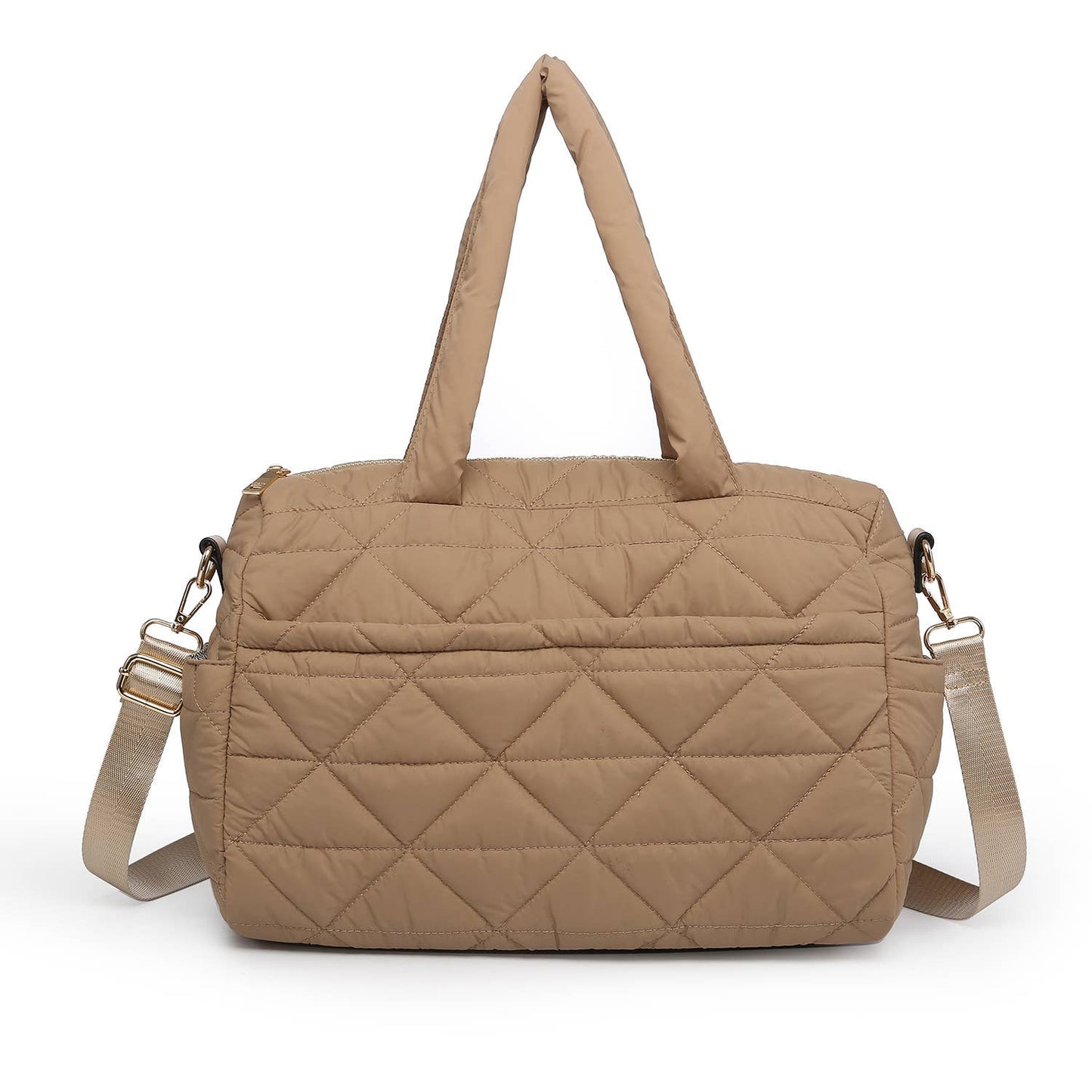 M2170 Billie Quilted Nylon Satchel