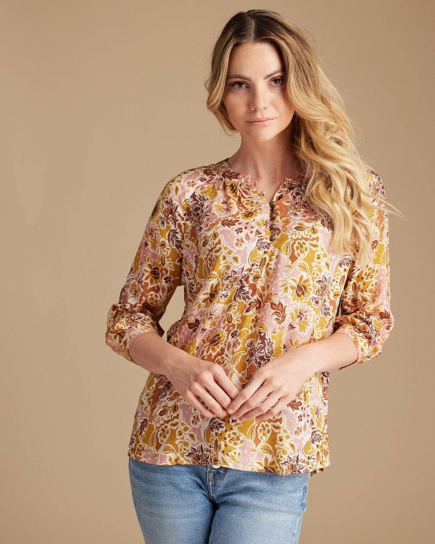 Misty Sunset Mist Blouse