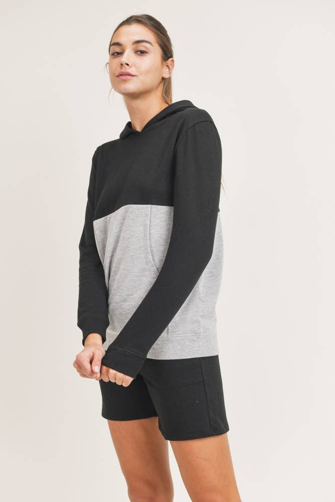 Rising Star Colorblock Hoodie Pullovero