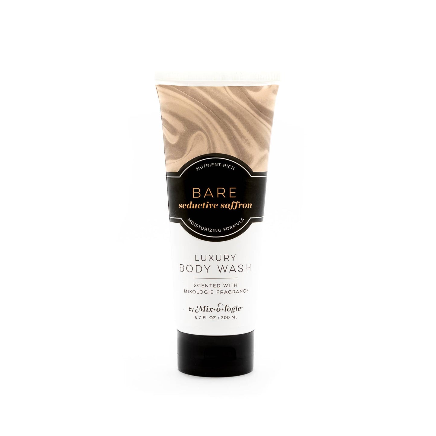 Luxury Body Wash & Shower Gel - Bare (seductive saffron) sce