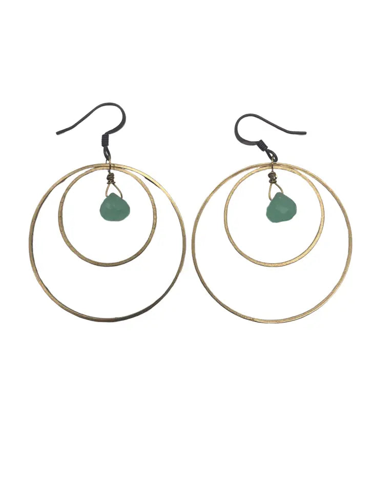 Roseau Earrings Seeds