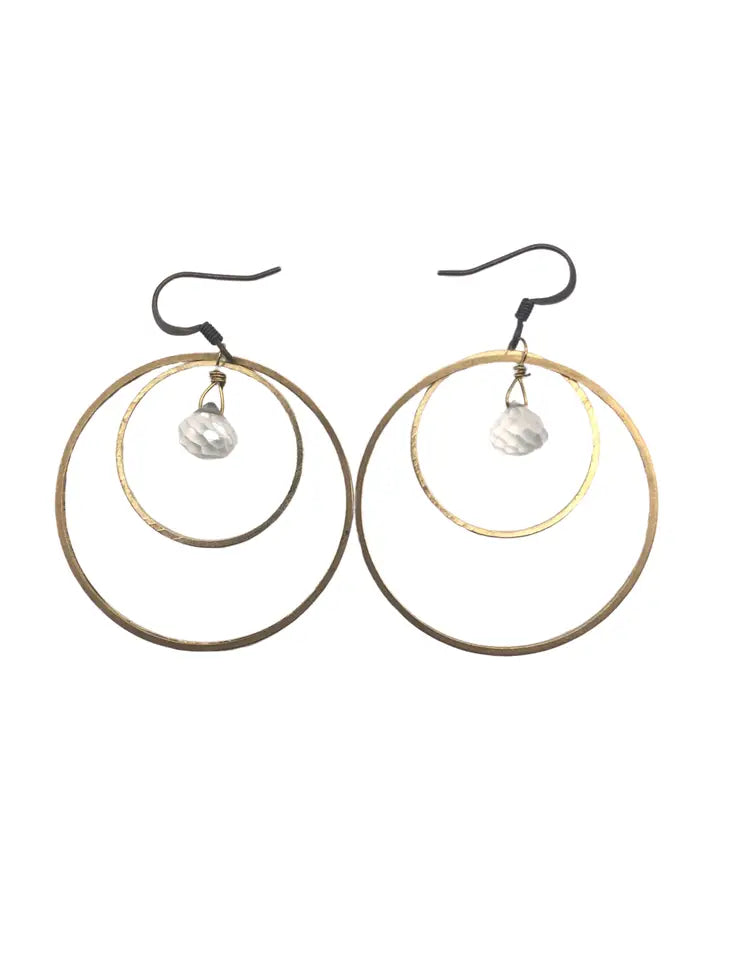 Roseau Earrings Seeds