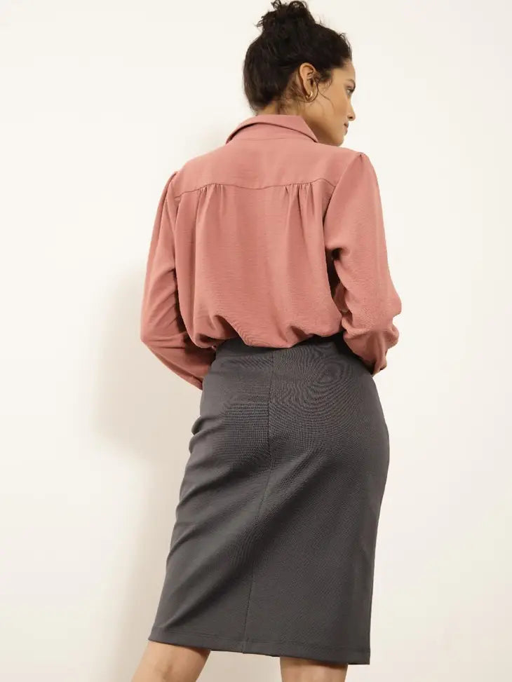 Pearl Blouse Mulberry