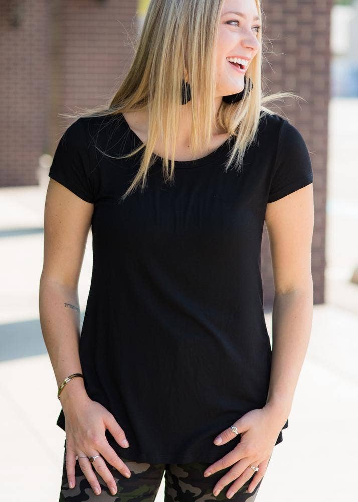 Black Modal Favorite Tee