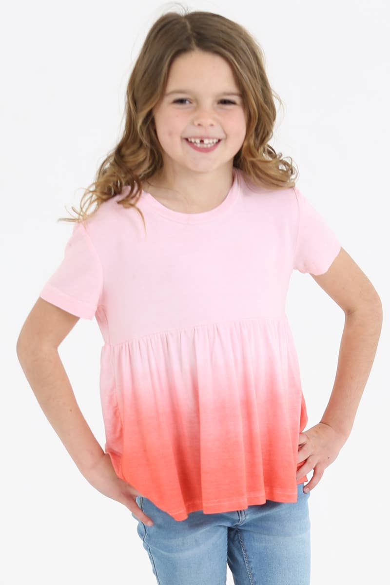 GIRLS OMBRE KNIT TOP