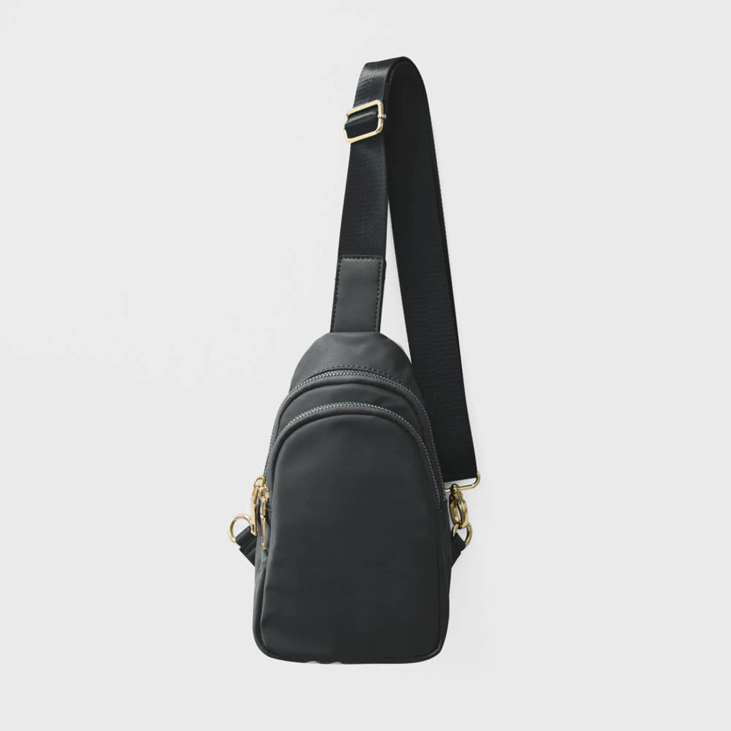 The River | Black Nylon Sling Bag