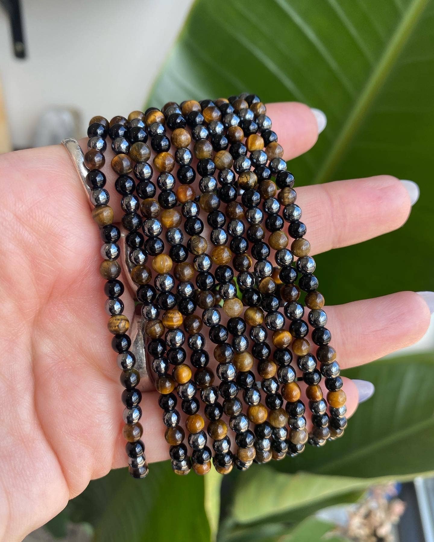 Protection Crystal Beaded Bracelet