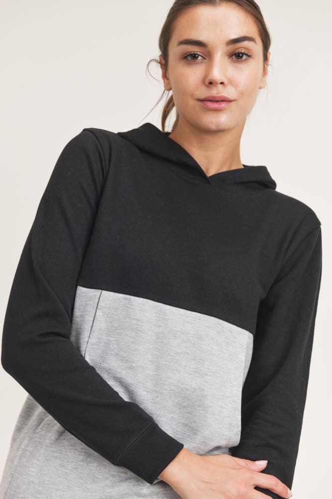 Rising Star Colorblock Hoodie Pullovero