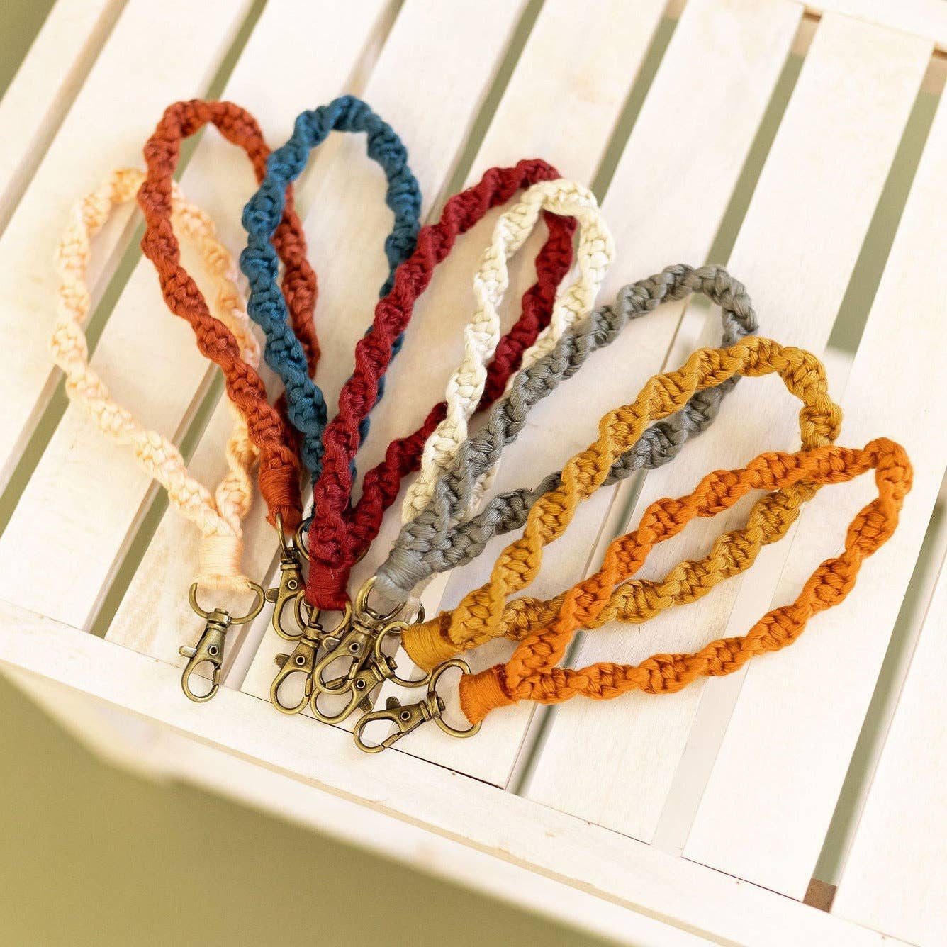 Macrame Keychain Bracelets