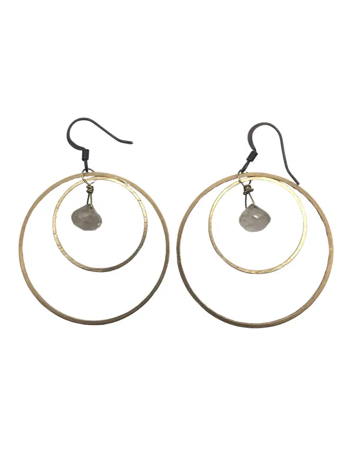 Roseau Earrings Seeds