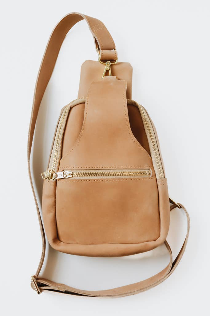 Sharon Sling Bag - Organic Ethiopian Leather