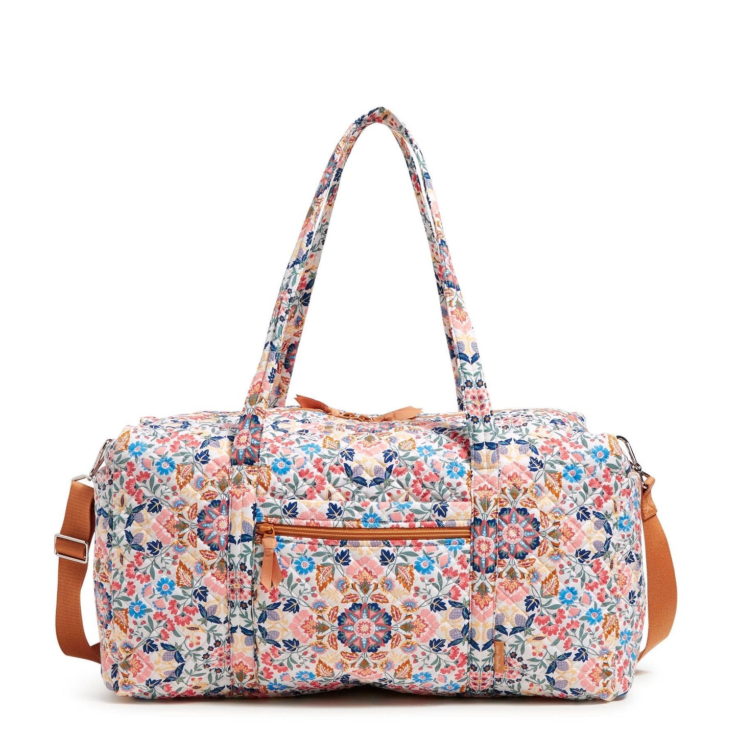Enchanted Mandala Large Recycled Cotton Travel Duffel Bag