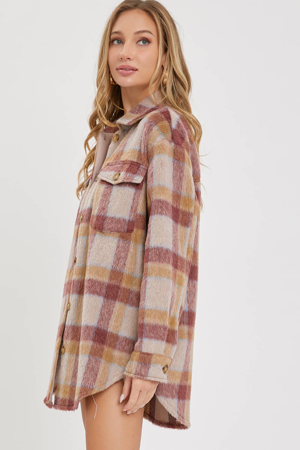 OUTERWEAR CLASSIC PLAID SHACKET/JACKET
