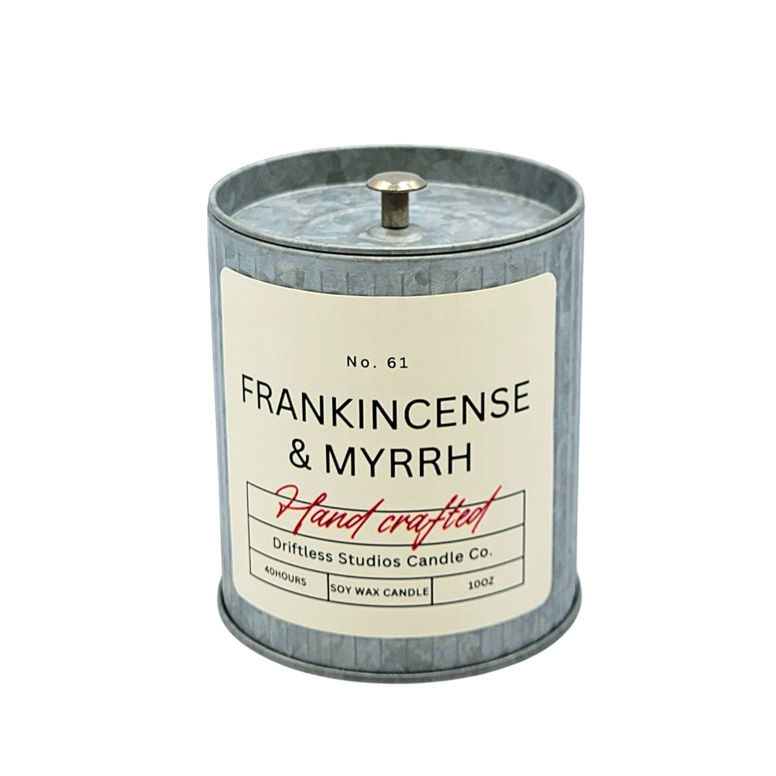 Frankincense & Myrrh Holiday Candles - Christmas Decor