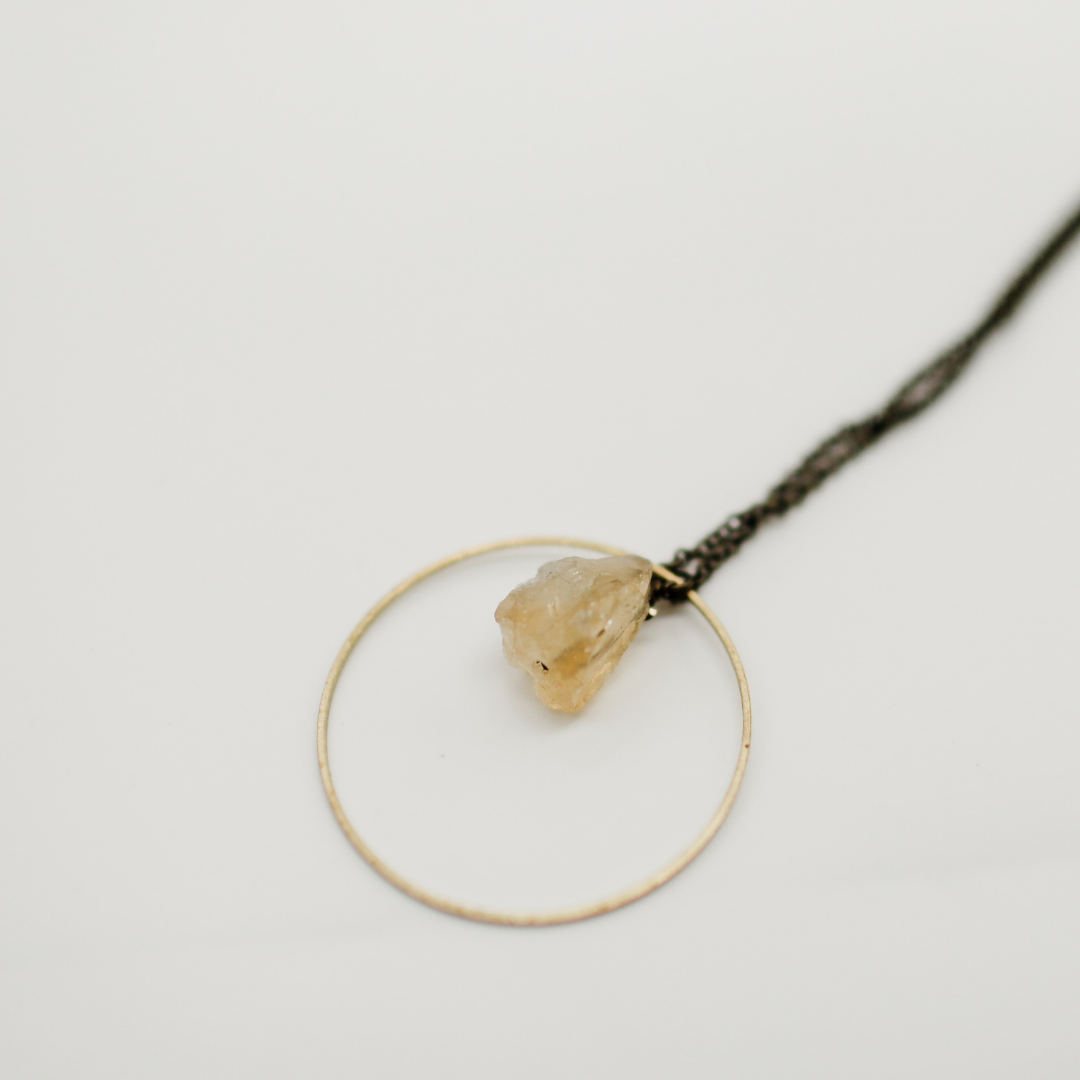 Medina Seeds | Rough Cut Semi-Precious Stones Brass