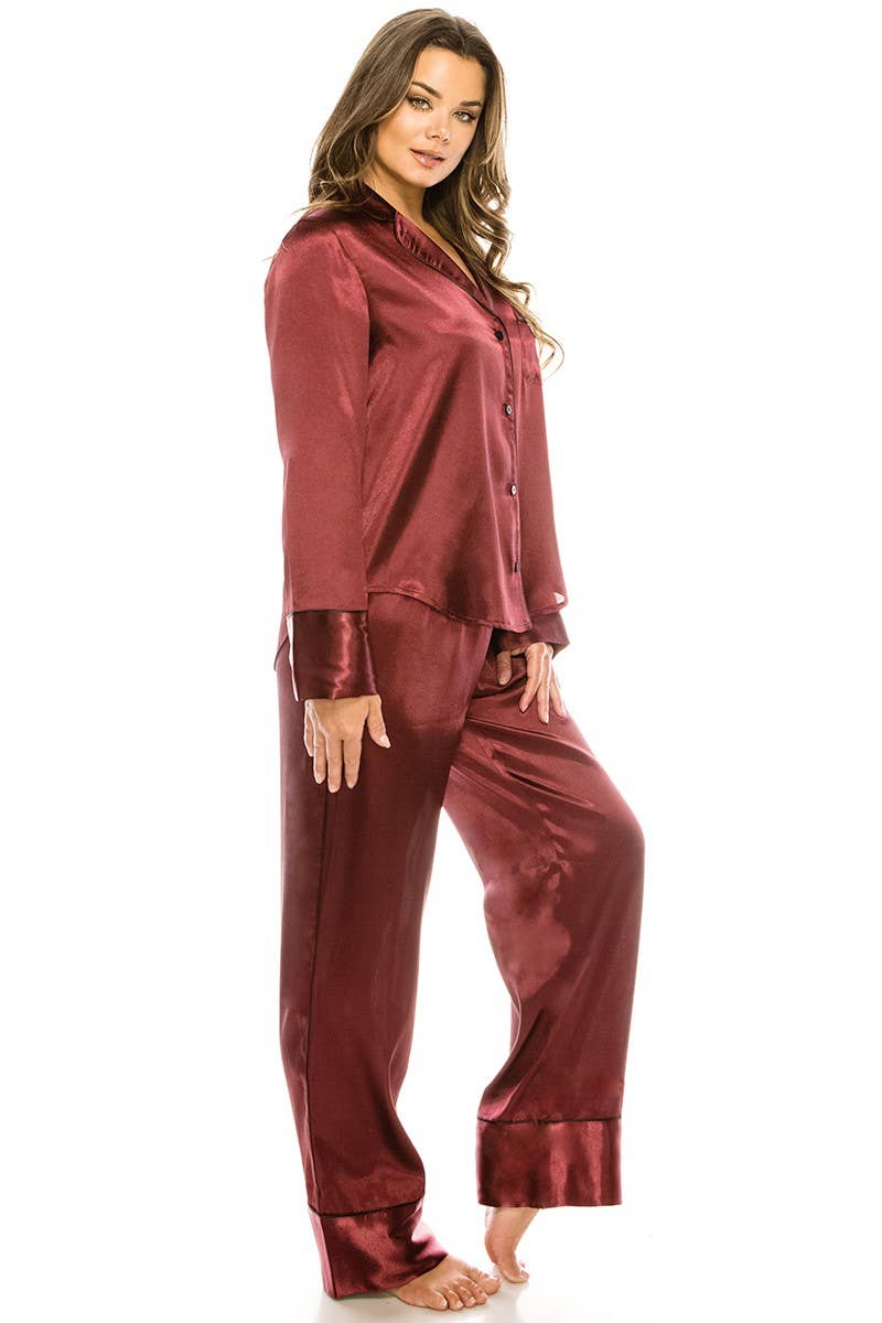 2 Pc Satin Pj Set Best Underwear Line