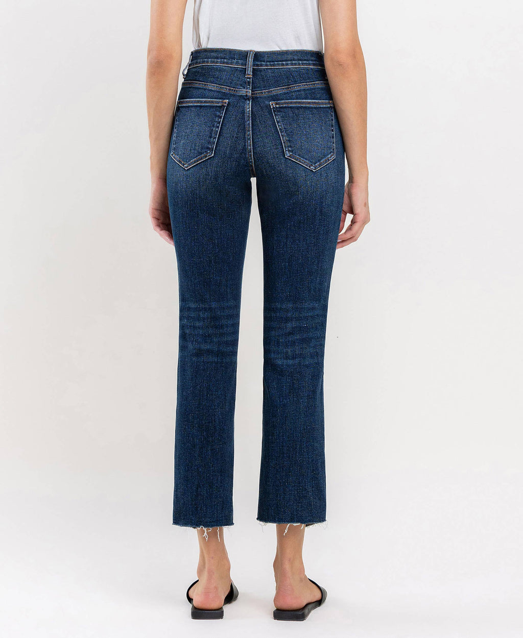 COLOR BLOCK STRAIGHT JEANS T6099