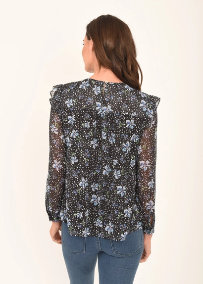 Londyn Boho Smocked Long Sleeve Top Fall-Winter Daniel Rainn