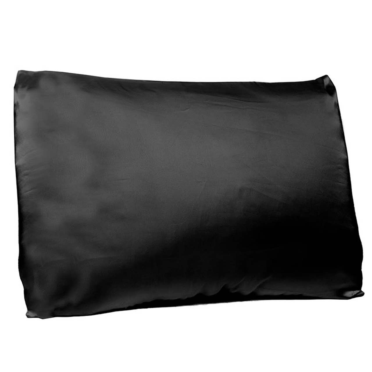 Dual-Sided Silk + Bamboo Pillowcase - King - Black Core Bella Sleep + Spa