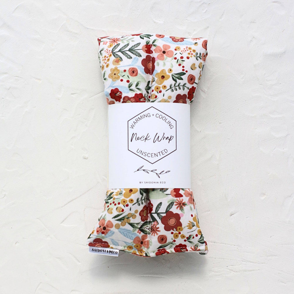 Heating & Cooling Neck and Body Wrap - Boho Flowers