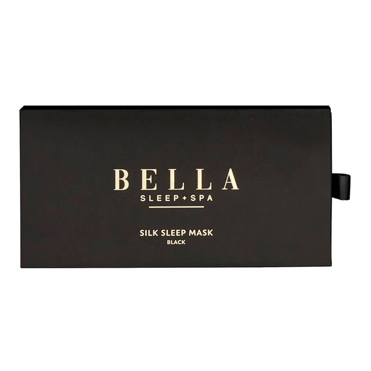 Silk Sleep Mask - Black Core Bella Sleep + Spa