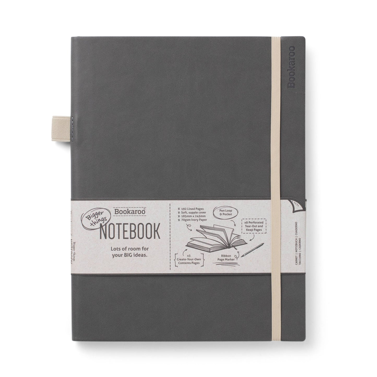 Bookaroo Bigger Things Notebook Core if USA