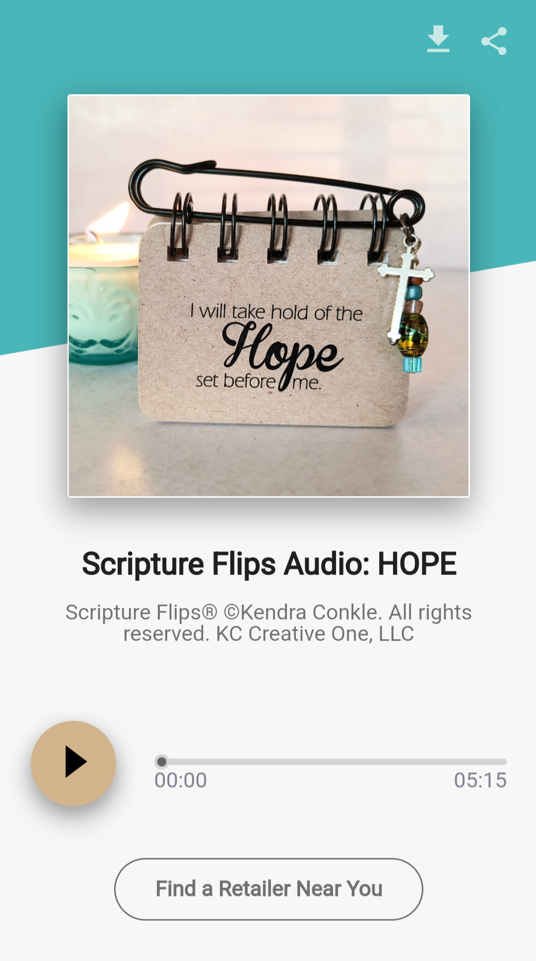 Hope Flip Core Scripture Flips