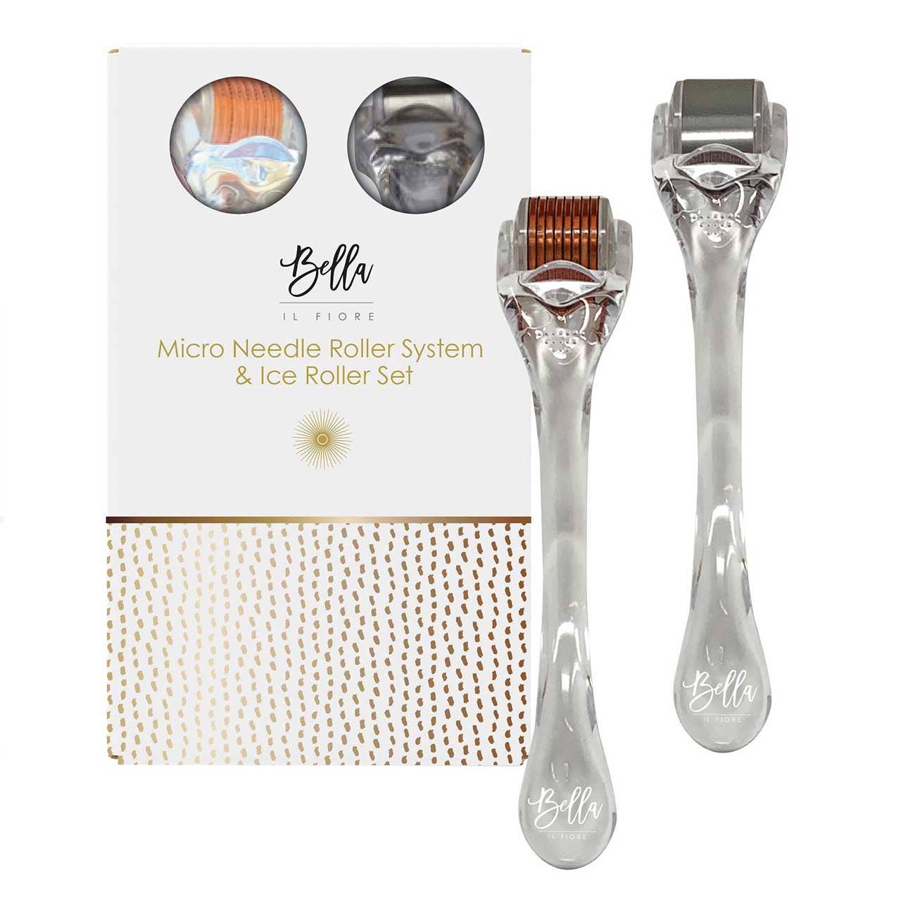 All About the Face Microneedle and Ice Roller set for skin renewal and anti-aging benefits