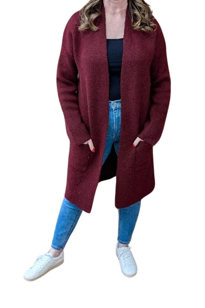Maura Red Cardigan