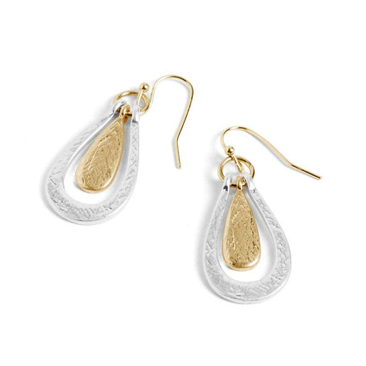 Swinging Teardrop Earrings Whispers