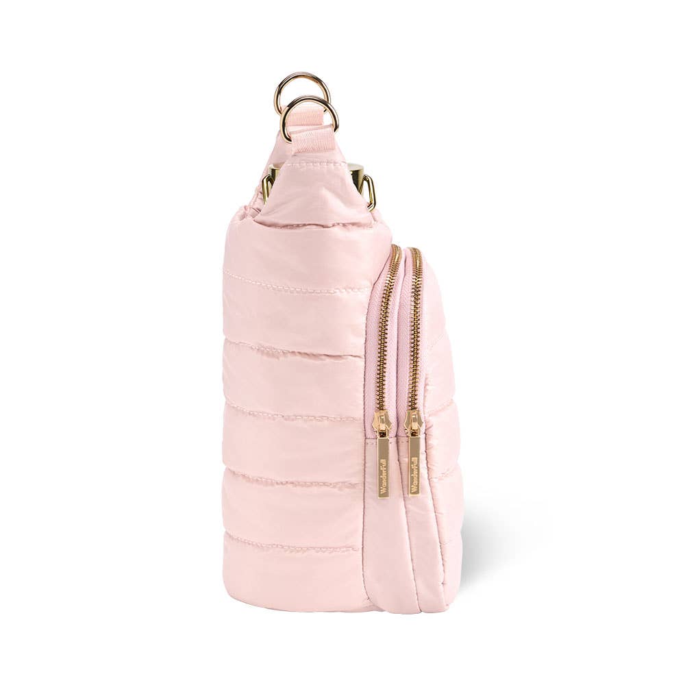 WanderFull - Original HydroBag - Blush HydroBag® with Blush and Ivory Striped Strap