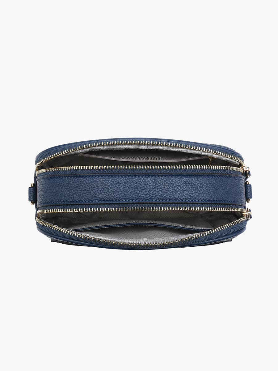 Sky Dual Zip Crossbody Bag – Slip Pocket | M2531
