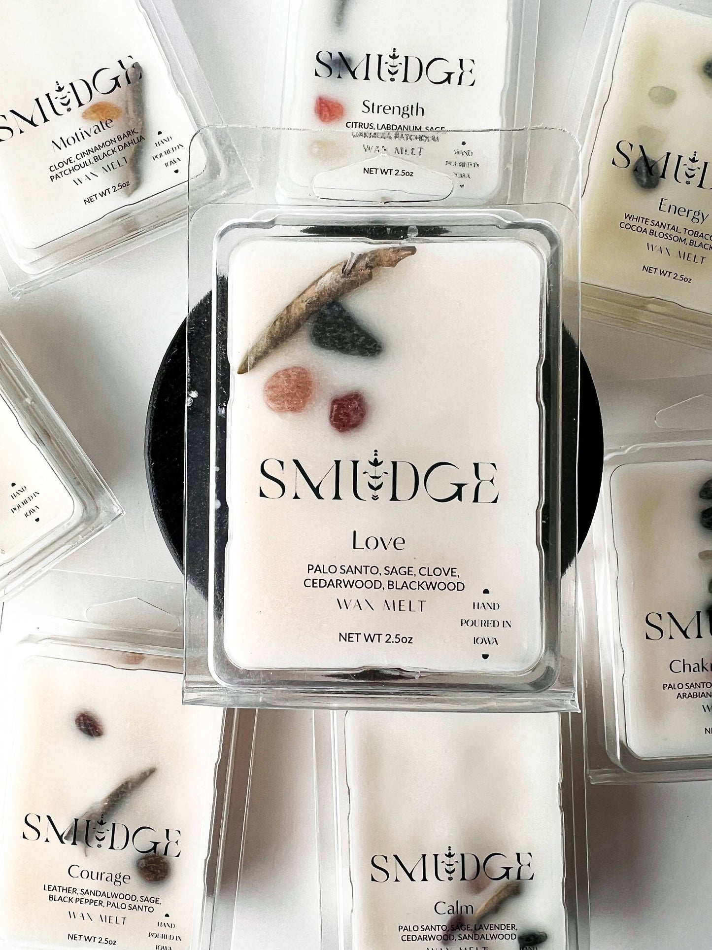 Love Wax Melts 2.5oz Core Smudge