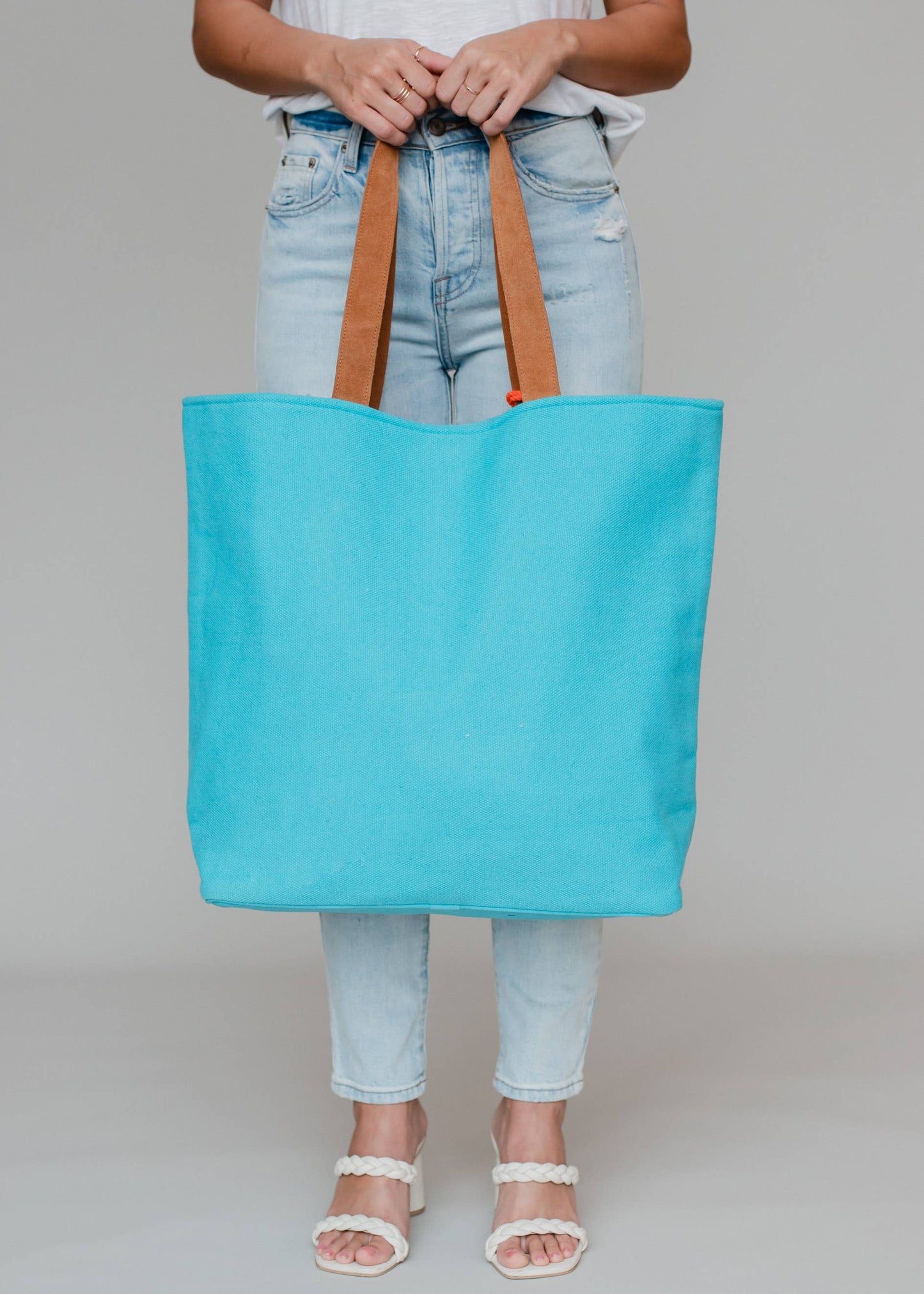 Blue Drink On A Boat Tote Spring-Summer Panache Apparel Co.