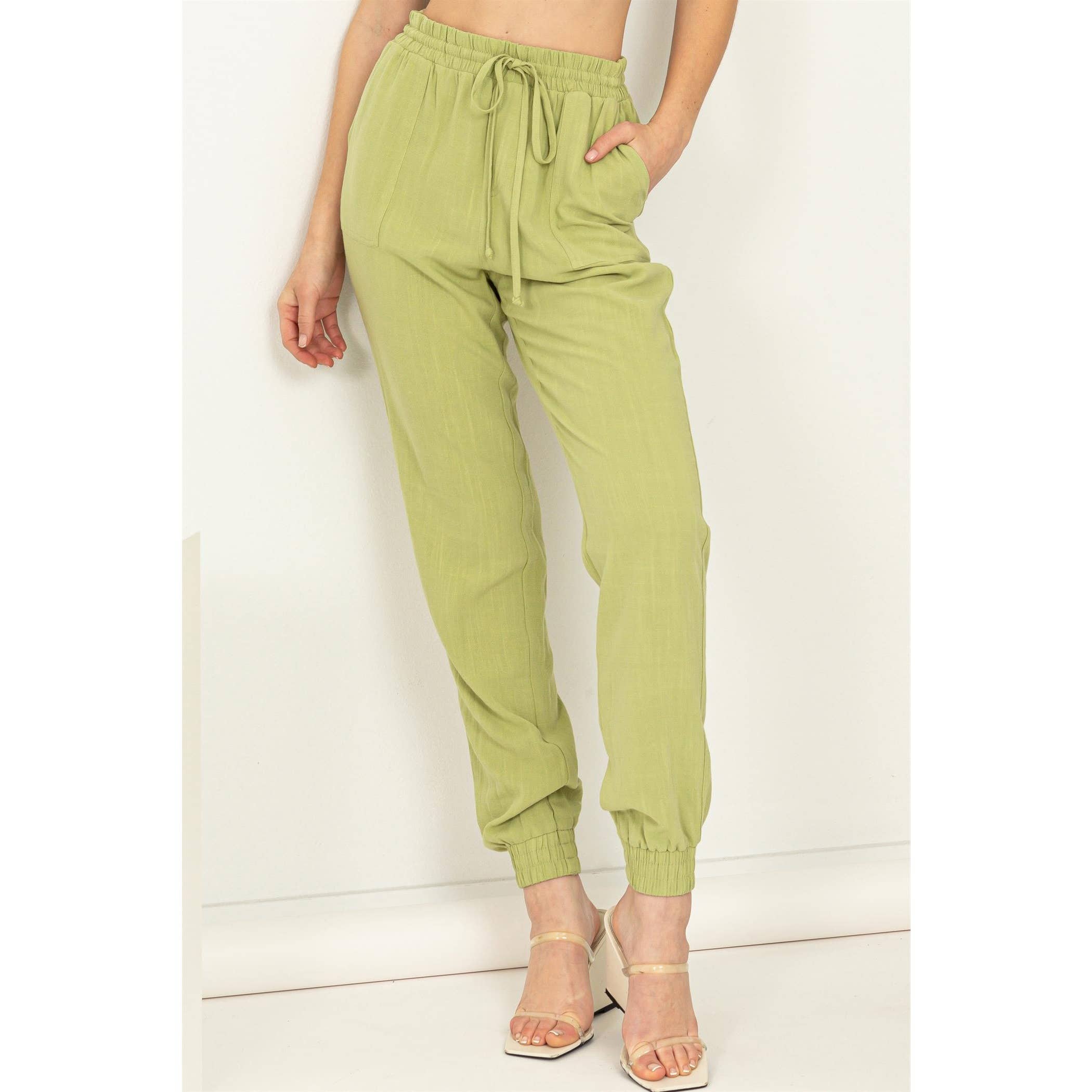 HYFVE - Linen Drawstring Jogger