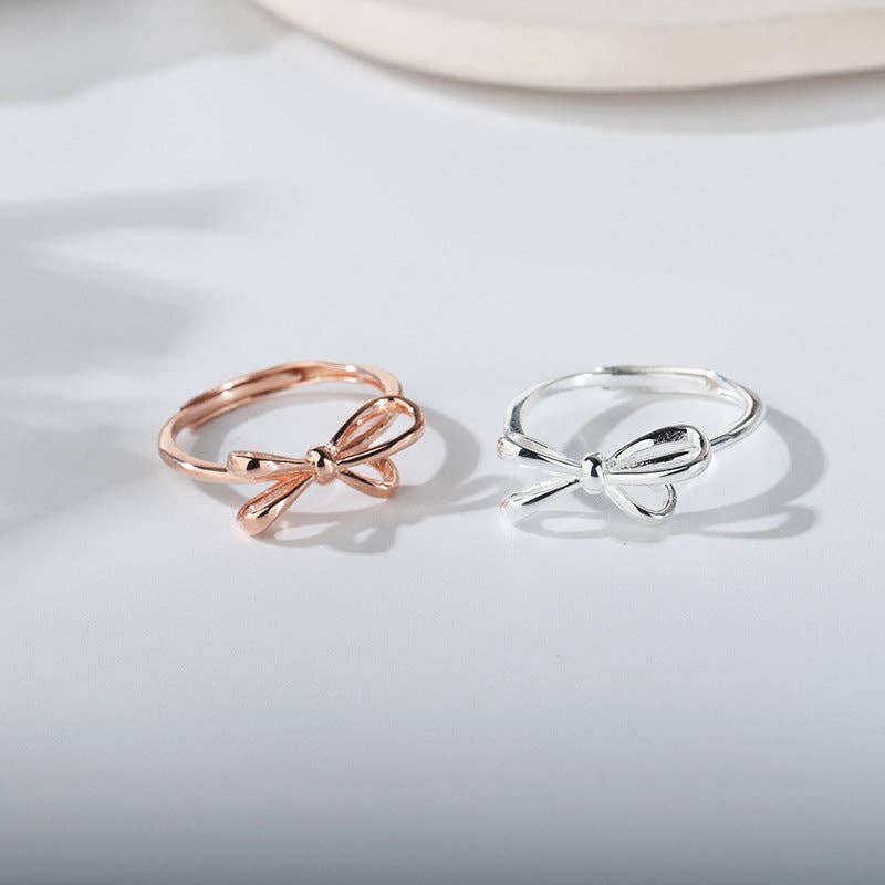 Bow Tie Bowknot Stacking Ring Core Perimade & Co. LLC