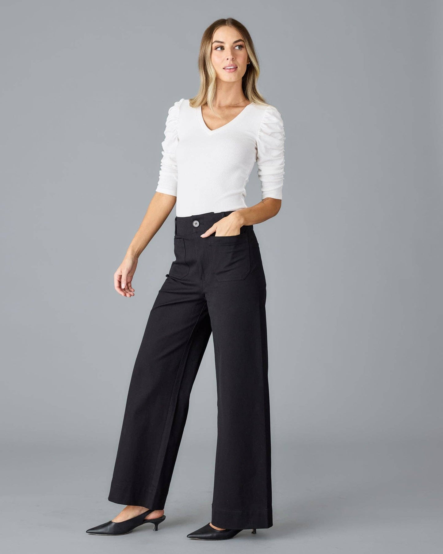 Stella Pants in Black Fall-Winter Downeast