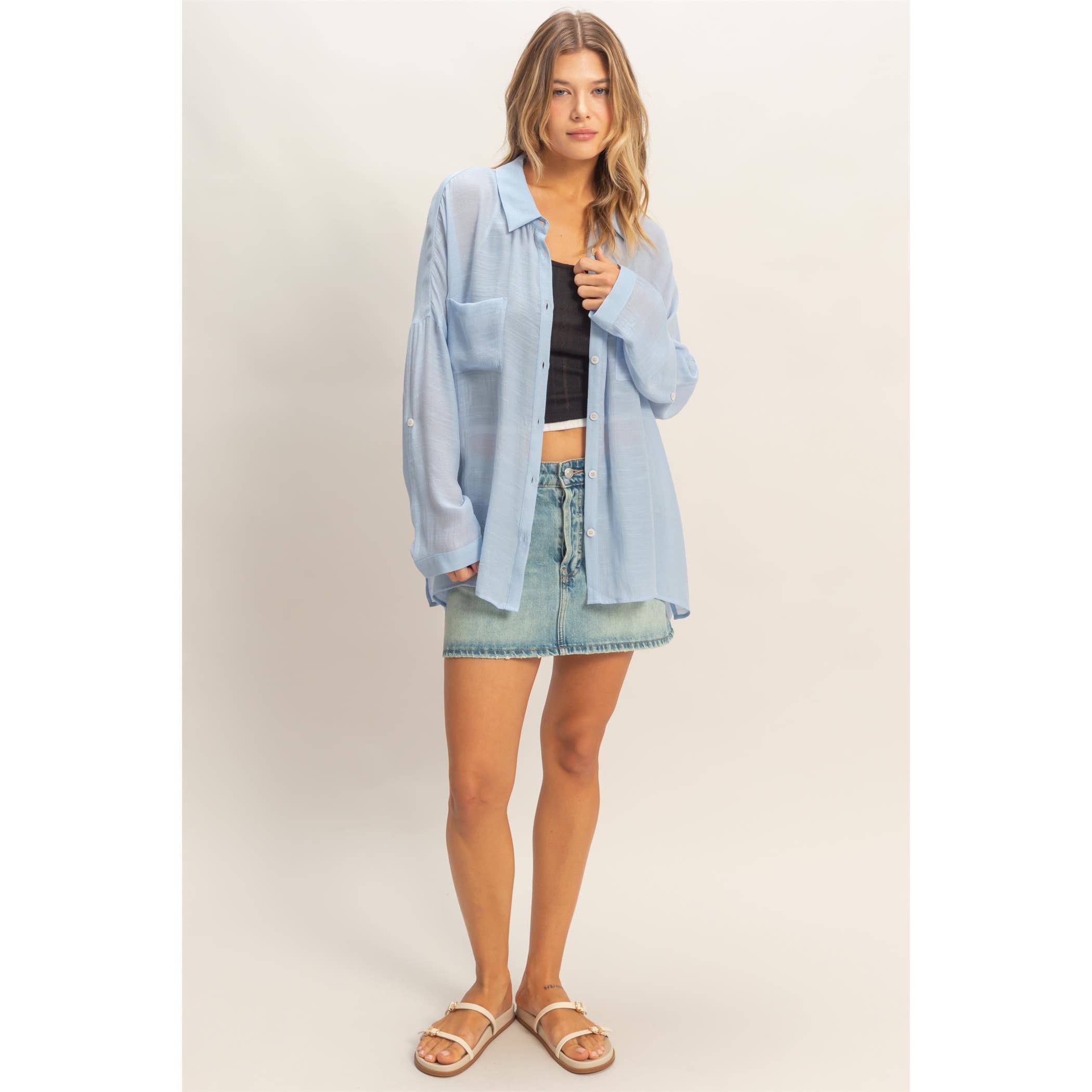 Down Blouse