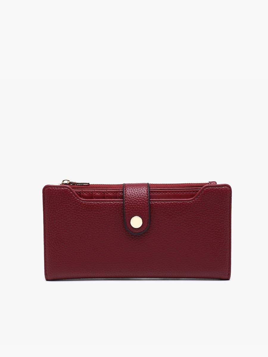 Violet RFID Fold-Out Wallet w/ Card Slot | WL2792RF