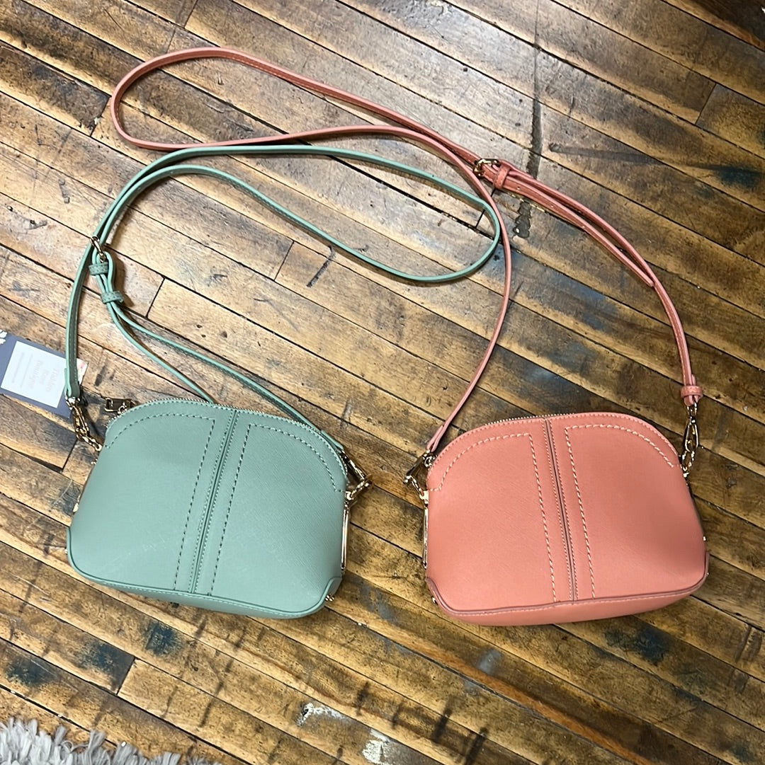 Small Stitched Crossbody Purse  Hidden Rose Boutique