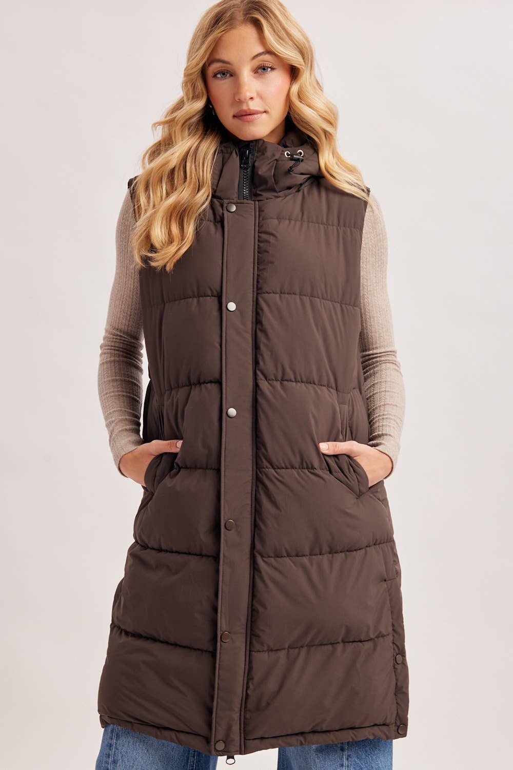 QUILTED PUFFER VEST