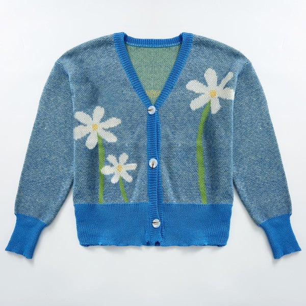 Flower cardigan Miss Sparkling