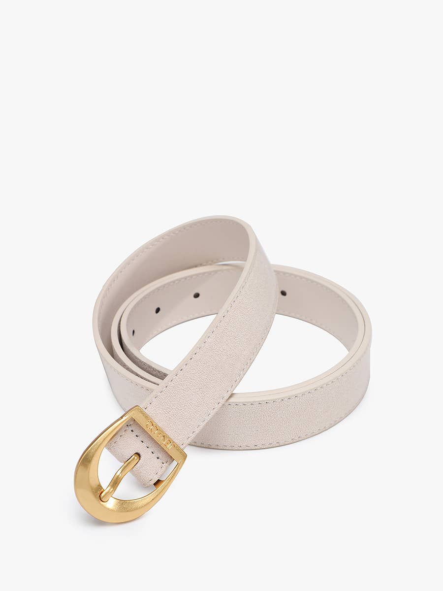Jen & Co. - Faux Suede Belt w/ Antique Buckle | BELT2902