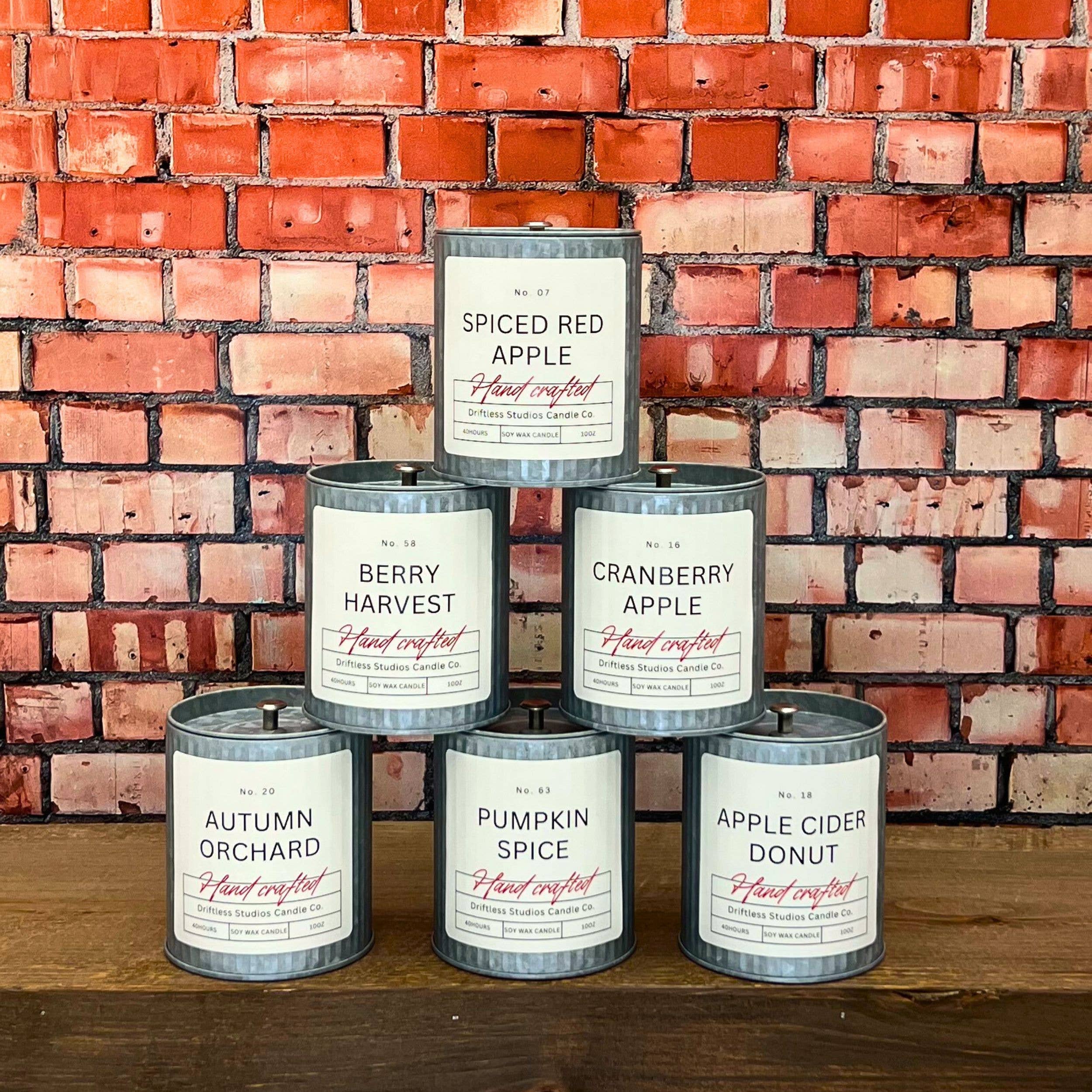 Cranberry Apple Fall Farmhouse Candle - Halloween Candles