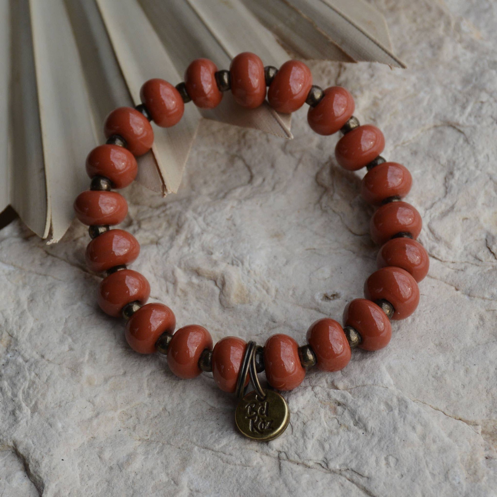 Arizona Sun | Bel Koz Rondelle Clay Bead Bracelet: STRONGER THAN YOU THINK Core Bel Koz Haiti