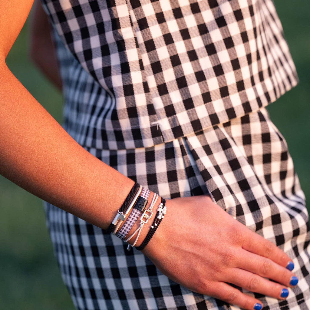 "Unity" Interlocking Charm Hair Tie Bracelet