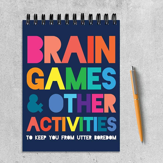 Brain Games Puzzle Book Spiral Puzzle Pad Core TF Publishing - Paper Goods